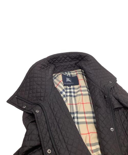BURBERRY LONDON（バーバリーロンドン）BURBERRY LONDON (バーバリーロンドン) キルティングコート　裏地ノバチェック ブラック サイズ:40の古着・服飾アイテム