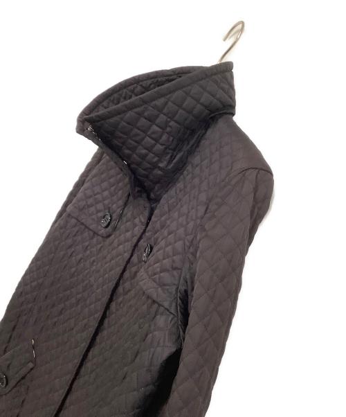 BURBERRY LONDON（バーバリーロンドン）BURBERRY LONDON (バーバリーロンドン) キルティングコート　裏地ノバチェック ブラック サイズ:40の古着・服飾アイテム