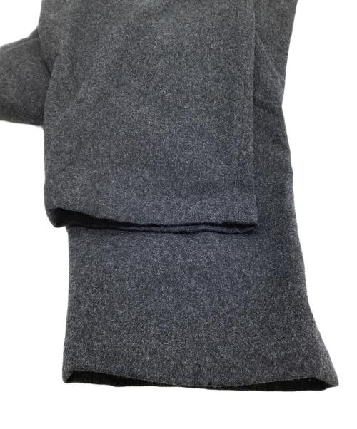 JIL SANDER+（ジルサンダープラス）JIL SANDER+ (ジルサンダープラス) ウールワイドスラックス　24AWモデル グレー サイズ:46の古着・服飾アイテム