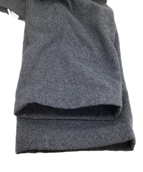 JIL SANDER+（ジルサンダープラス）JIL SANDER+ (ジルサンダープラス) ウールワイドスラックス　24AWモデル グレー サイズ:46の古着・服飾アイテム