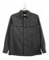 JIL SANDER+（ジルサンダープラス）の古着「ウールシャツジャケット」｜グレー