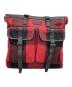 BURBERRY BLACK LABEL（バーバリーブラックレーベル）の古着「トートバッグ」｜レッド×ブラック