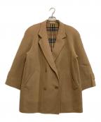 Burberry'sバーバリー）の古着「ウールジャケット　裏地ノバチェック」｜ベージュ