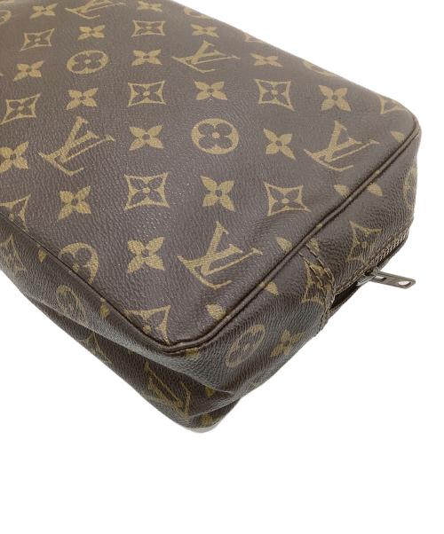 LOUIS VUITTON（ルイ ヴィトン）LOUIS VUITTON (ルイ ヴィトン) コスメポーチ　モノグラム　トゥルース・トワレット28 ブラウンの古着・服飾アイテム