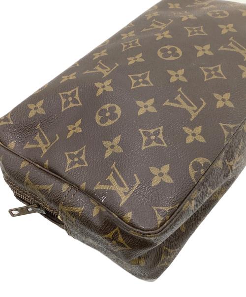 LOUIS VUITTON（ルイ ヴィトン）LOUIS VUITTON (ルイ ヴィトン) コスメポーチ　モノグラム　トゥルース・トワレット28 ブラウンの古着・服飾アイテム