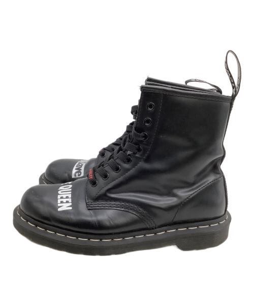 Dr.Martens（ドクターマーチン）Dr.Martens (ドクターマーチン) 8ホールブーツ 	SEX PISTOLS ブラック サイズ:UK 7の古着・服飾アイテム