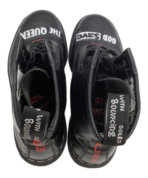 Dr.Martens（ドクターマーチン）Dr.Martens (ドクターマーチン) 8ホールブーツ 	SEX PISTOLS ブラック サイズ:UK 7の古着・服飾アイテム