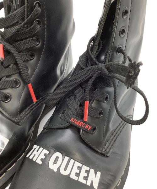 Dr.Martens（ドクターマーチン）Dr.Martens (ドクターマーチン) 8ホールブーツ 	SEX PISTOLS ブラック サイズ:UK 7の古着・服飾アイテム