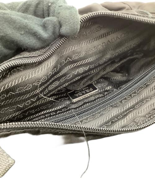 PRADA（プラダ）PRADA (プラダ) ナイロンショルダーバッグ ブラックの古着・服飾アイテム