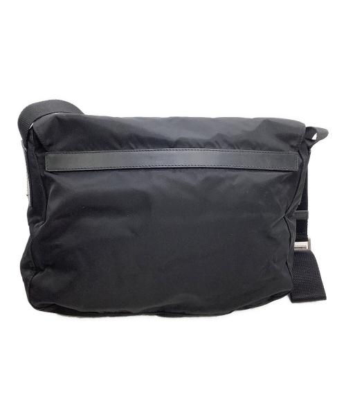 PRADA（プラダ）PRADA (プラダ) ナイロンショルダーバッグ ブラックの古着・服飾アイテム
