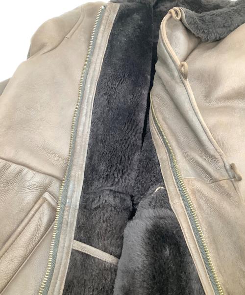 Christian Dior MONSIEUR（クリスチャンディオールムッシュ）Christian Dior MONSIEUR (クリスチャンディオールムッシュ) ムートンコート　Y-TK-03 ブラウン サイズ:Lの古着・服飾アイテム