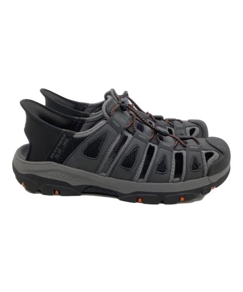 SKECHERS（スケッチャーズ）SKECHERS (スケッチャーズ) SLIP-INS TRESMEN NORVICK グレー サイズ:25.5の古着・服飾アイテム