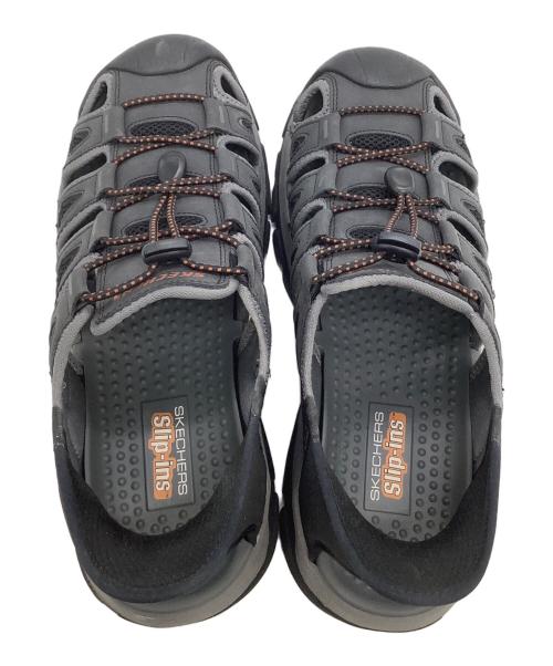 SKECHERS（スケッチャーズ）SKECHERS (スケッチャーズ) SLIP-INS TRESMEN NORVICK グレー サイズ:25.5の古着・服飾アイテム