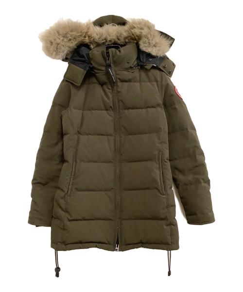 CANADA GOOSE（カナダグース）CANADA GOOSE (カナダグース) BELLEVILLE PARKA カーキ サイズ:Sの古着・服飾アイテム
