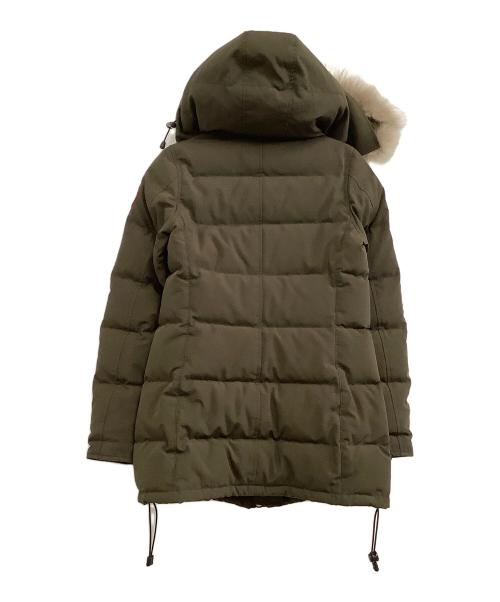 CANADA GOOSE（カナダグース）CANADA GOOSE (カナダグース) BELLEVILLE PARKA カーキ サイズ:Sの古着・服飾アイテム