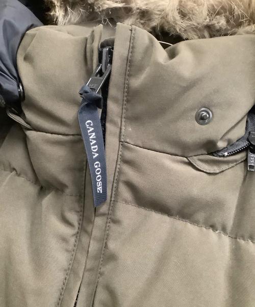 CANADA GOOSE（カナダグース）CANADA GOOSE (カナダグース) BELLEVILLE PARKA カーキ サイズ:Sの古着・服飾アイテム