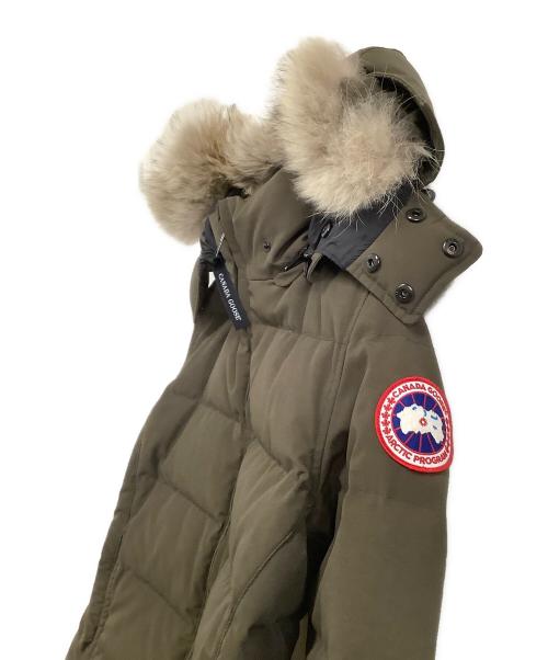CANADA GOOSE（カナダグース）CANADA GOOSE (カナダグース) BELLEVILLE PARKA カーキ サイズ:Sの古着・服飾アイテム