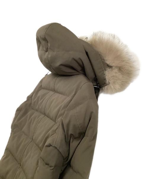 CANADA GOOSE（カナダグース）CANADA GOOSE (カナダグース) BELLEVILLE PARKA カーキ サイズ:Sの古着・服飾アイテム