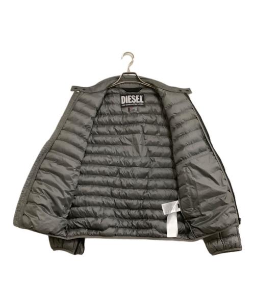 DIESEL（ディーゼル）DIESEL (ディーゼル) 中綿ジャケット　W-HAWK-NW グレー サイズ:Lの古着・服飾アイテム