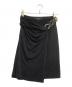 GUCCI（グッチ）の古着「ラップスカート」｜ブラック