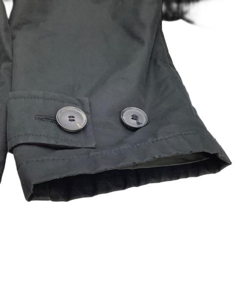 BOSS HUGO BOSS（ボス ヒューゴボス）BOSS HUGO BOSS (ボス ヒューゴボス) ステンカラーコート ブラック サイズ:44の古着・服飾アイテム