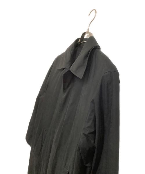 BOSS HUGO BOSS（ボス ヒューゴボス）BOSS HUGO BOSS (ボス ヒューゴボス) ステンカラーコート ブラック サイズ:44の古着・服飾アイテム