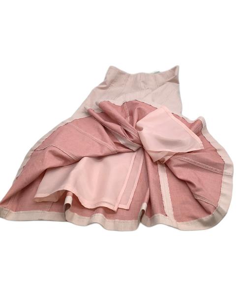 自由区（ジユウク）自由区 (ジユウク) スカート ピンク サイズ:36の古着・服飾アイテム