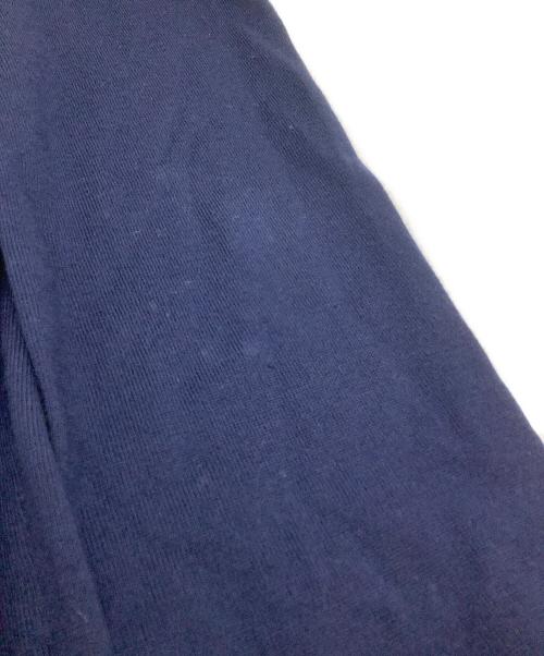 sacai（サカイ）sacai (サカイ) 薄手カーディガン　ドローコードウールセーター ネイビー サイズ:1の古着・服飾アイテム