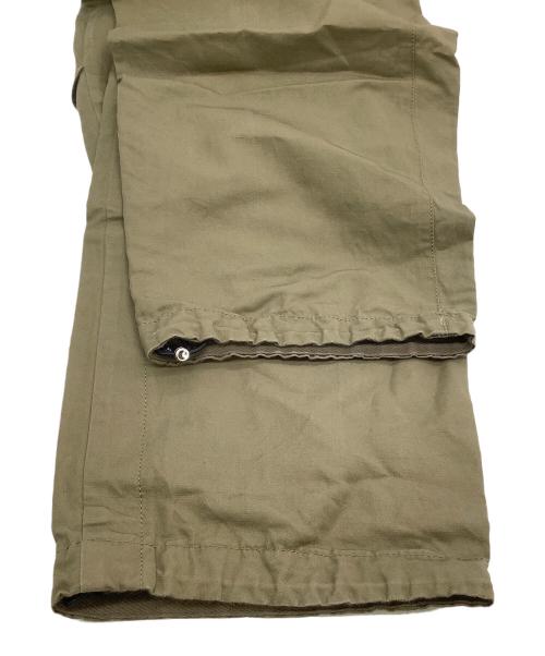 sacai（サカイ）sacai (サカイ) スラックス　22SS コットンリネンドローストリングパンツ オリーブ サイズ:1の古着・服飾アイテム