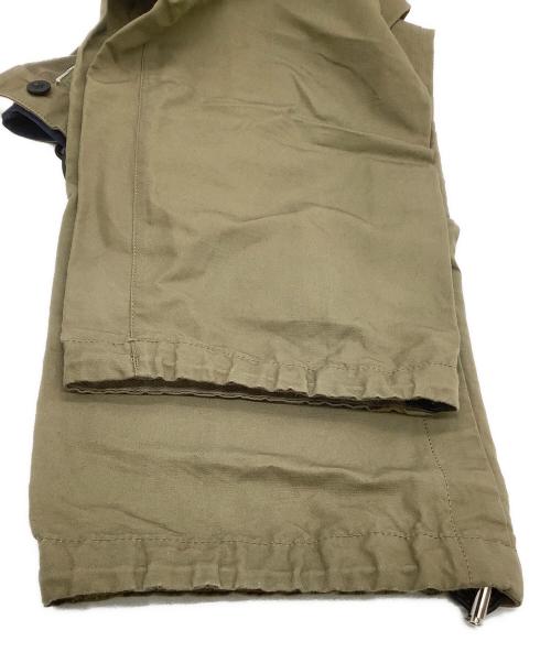 sacai（サカイ）sacai (サカイ) スラックス　22SS コットンリネンドローストリングパンツ オリーブ サイズ:1の古着・服飾アイテム