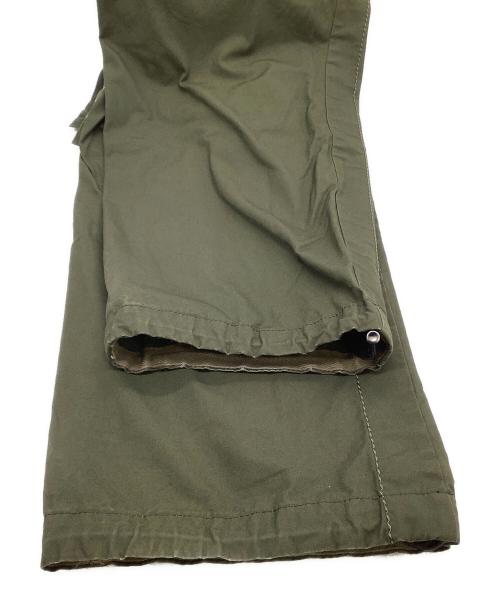 sacai（サカイ）sacai (サカイ) カーゴパンツ　コットン ウェザーミックスドロストパンツ カーキ サイズ:1の古着・服飾アイテム