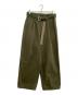 sacai（サカイ）の古着「カーゴパンツ　コットン ウェザーミックスドロストパンツ」｜カーキ