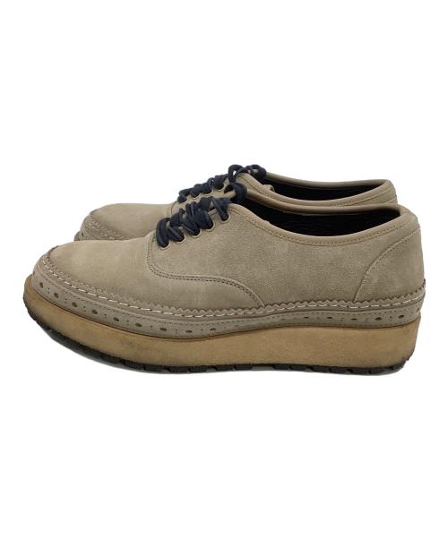 sacai（サカイ）sacai (サカイ) スウェードシューズ ハイソールスウェードシューズ ベージュ サイズ:41の古着・服飾アイテム