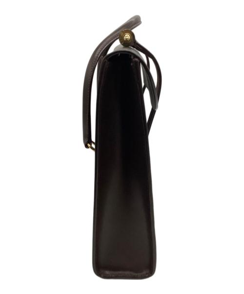 PORTER（ポーター）PORTER (ポーター) B印YOSHIDA (ビージルシヨシダ) レザーブリーフケース 別注Habsburg/News Paper ブラウンの古着・服飾アイテム