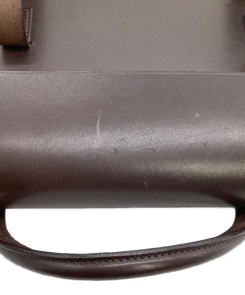 PORTER（ポーター）PORTER (ポーター) B印YOSHIDA (ビージルシヨシダ) レザーブリーフケース 別注Habsburg/News Paper ブラウンの古着・服飾アイテム