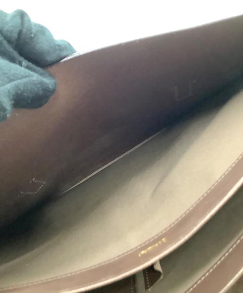 PORTER（ポーター）PORTER (ポーター) B印YOSHIDA (ビージルシヨシダ) レザーブリーフケース 別注Habsburg/News Paper ブラウンの古着・服飾アイテム