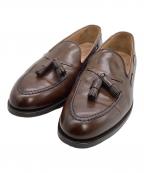 Crockett & Jonesクロケット＆ジョーンズ）の古着「タッセルローファー CAVENDISH3」｜ブラウン