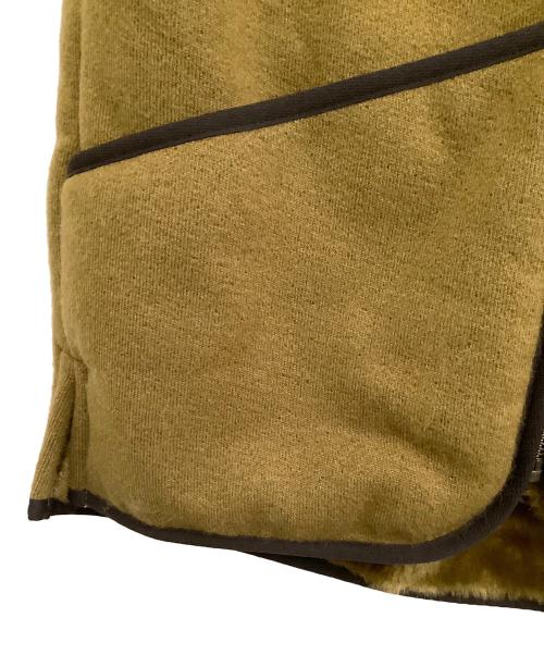 Barbour（バブアー）Barbour (バブアー) パイルライナーフロントジップ　warm pile waistcoat zip-in liner ブラウン サイズ:36の古着・服飾アイテム