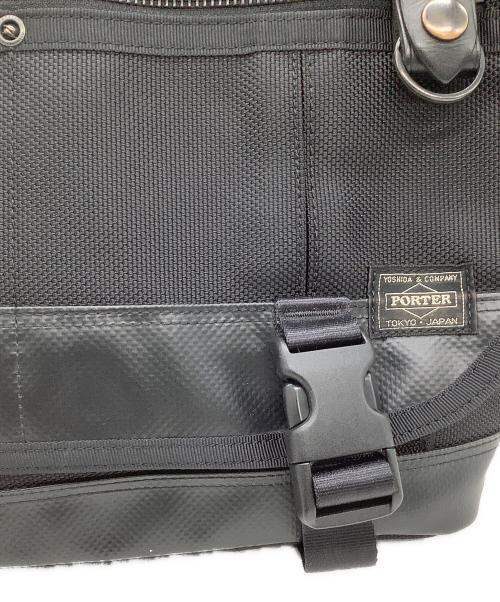 PORTER（ポーター）PORTER (ポーター) メッセンジャーバッグ HEAT ブラックの古着・服飾アイテム