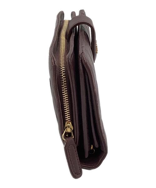 CHANEL（シャネル）CHANEL (シャネル) 長財布　マトラッセ ボルドーの古着・服飾アイテム