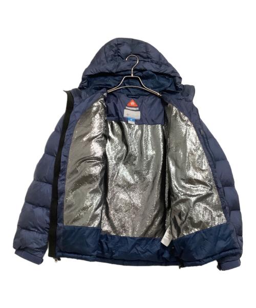 Columbia（コロンビア）Columbia (コロンビア) ダウンジャケット ネイビー サイズ:Mの古着・服飾アイテム