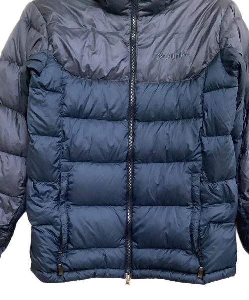 Columbia（コロンビア）Columbia (コロンビア) ダウンジャケット ネイビー サイズ:Mの古着・服飾アイテム