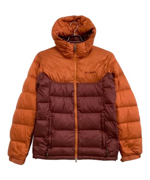 Columbia（コロンビア）Columbia (コロンビア) ダウンジャケット オレンジ サイズ:Mの古着・服飾アイテム