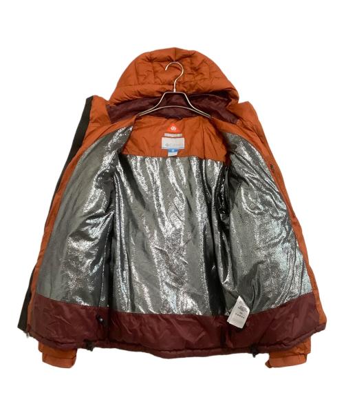 Columbia（コロンビア）Columbia (コロンビア) ダウンジャケット オレンジ サイズ:Mの古着・服飾アイテム