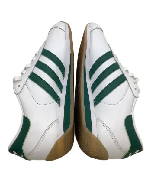 adidas Originals（アディダスオリジナル）adidas Originals (アディダスオリジナル) ローカットスニーカー カントリー II / Country II ホワイト×グリーン サイズ:26の古着・服飾アイテム