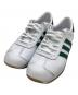 adidas Originals（アディダスオリジナル）の古着「ローカットスニーカー カントリー II / Country II」｜ホワイト×グリーン