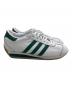 中古・古着 adidas Originals (アディダスオリジナル) ローカットスニーカー カントリー II / Country II ホワイト×グリーン サイズ:26：8000円