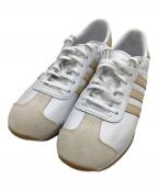 adidas Originalsアディダスオリジナル）の古着「ローカットスニーカー カントリー Ⅱ」｜ホワイト×ベージュ