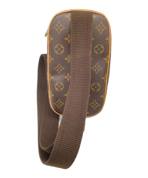 LOUIS VUITTON（ルイ ヴィトン）LOUIS VUITTON (ルイ ヴィトン) ポシェット モノグラム  ポシェットガンジュ ブラウンの古着・服飾アイテム