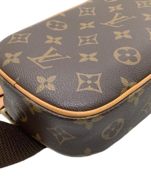 LOUIS VUITTON（ルイ ヴィトン）LOUIS VUITTON (ルイ ヴィトン) ポシェット モノグラム  ポシェットガンジュ ブラウンの古着・服飾アイテム